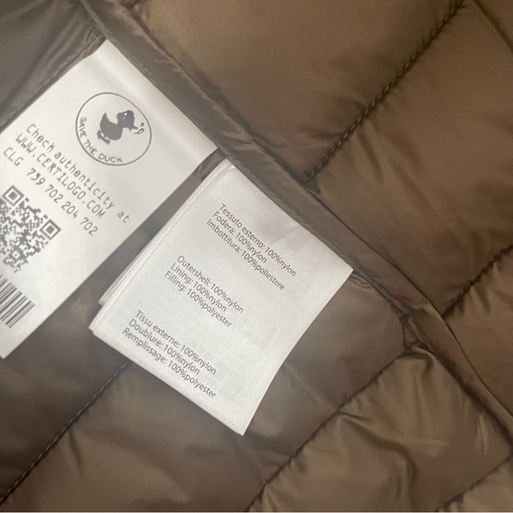 Save The Duck Alexis Water-Resistant Hooded Puffer Jacket - Duplicate - Picture 14 of 16